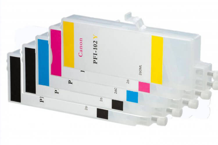 ПЗК к плоттеру Canon  Inksystem Перезаправляемые картриджи для Canon imagePROGRAF IPF830