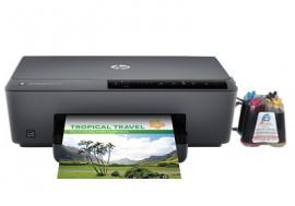 Принтер HP Officejet Pro 6230 с СНПЧ и чернилами