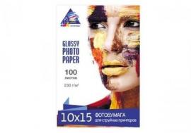 Глянцевая фотобумага INKSYSTEM 230g, 10x15, 100л. для печати на Epson Expression Home XP-342