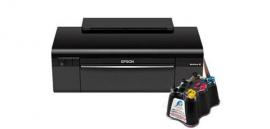 Принтер Epson Stylus Office T30 с СНПЧ и чернилами