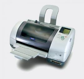 Цветной принтер Epson Stylus Photo 785EPX с ПЗК и чернилами