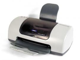 Цветной принтер Epson Stylus Photo 810 с ПЗК и чернилами