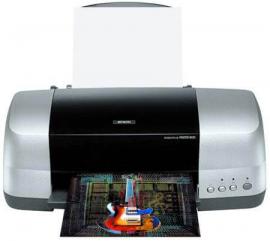 Цветной принтер Epson Stylus Photo 900 с ПЗК и чернилами