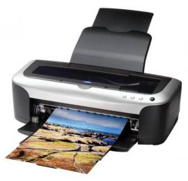 Цветной принтер Epson Stylus Photo R2100 с ПЗК и чернилами