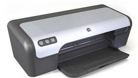 Принтер HP Deskjet D2400 с СНПЧ и чернилами
