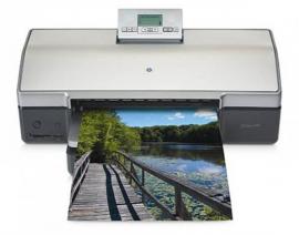 Принтер HP Photosmart 8750, Photosmart 8750gp, Photosmart 8750xi с СНПЧ и чернилами
