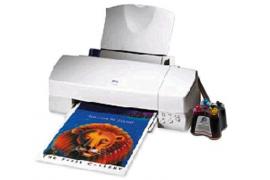 Принтер Epson Stylus Color 1160 с СНПЧ и чернилами
