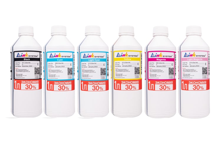Фоточернила INKSYSTEM для моделей Epson серии L 1000 мл (6 цветов)
Фоточернила INKSYSTEM для моделей Epson серии L 1000 мл (6 цветов)