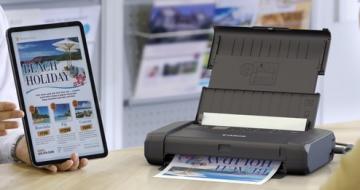 Canon випускає портативный принтер Pixma TR150 Canon випускає портативный принтер Pixma TR150
