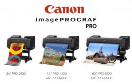 Canon USA дополняет лінійку ImagePROGRAF Pro пятью принтерами
