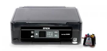 МФУ Epson Stylus SX435W с СНПЧ и чернилами