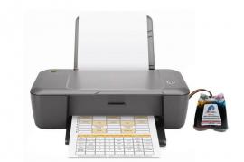 Принтер HP DeskJet 1000 з СБПЧ та чорнилом