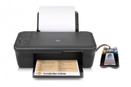 МФУ HP DeskJet 1050, DeskJet 1050A с СНПЧ и чернилами