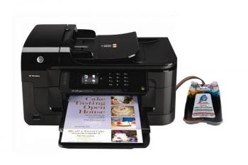 БФП HP OfficeJet 6500a Plus з СБПЧ та чорнилом