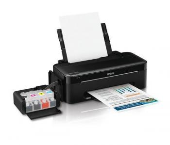 Принтер Epson L100 с оригинальной СНПЧ и чернилами INKSYSTEM 70 мл Принтер Epson L100 с оригинальной СНПЧ и чернилами INKSYSTEM 70 мл