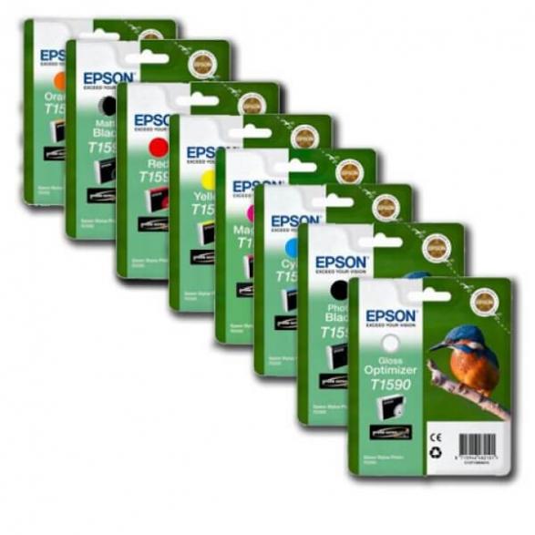 изображение Комплект картриджей Epson t1590, t1592, t1593, t1594, t1597, t1598, t1599