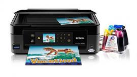 МФУ Epson Stylus NX430 с СНПЧ и чернилами