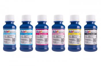 Комплект ультрахромных чернил INKSYSTEM для Epson 9000, 7000, 7500, 9500, 10000CF, 10600 100 мл. (6 цветов)
