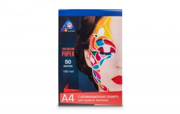 Сублимационная бумага INKSYSTEM Sublimation Transfer Paper 100g, A4, 50 листов