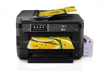 БФП Epson Workforce WF-7620 Refurbished by Epson з СБПЧ та чорнилом