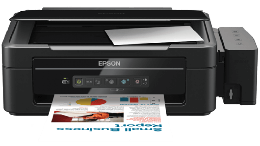 изображение МФУ Epson L355 с оригинальной СНПЧ (P) и чернилами INKSYSTEM 70 мл - изображение 1