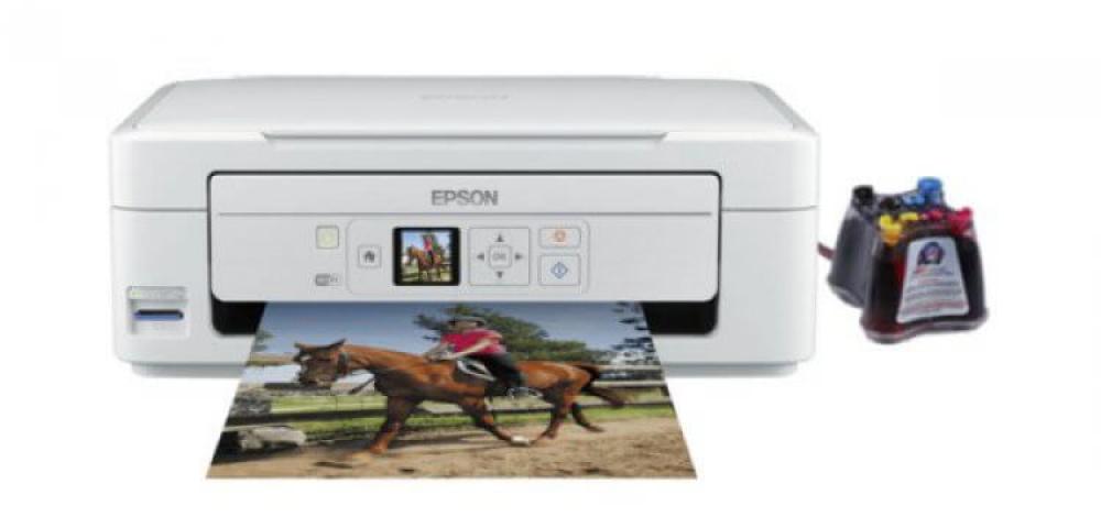 изображение МФУ Epson Expression Home XP-325 с СНПЧ и чернилами - изображение 1