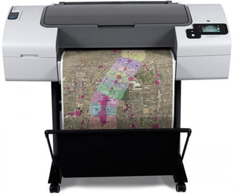 Плоттер HP DesignJet T790 24" с СНПЧ