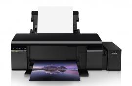 Принтер Epson L805 с оригинальной СНПЧ и чернилами