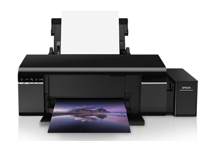 

Принтер Epson L805 с оригинальной СНПЧ и светостойкими чернилами INKSYSTEM