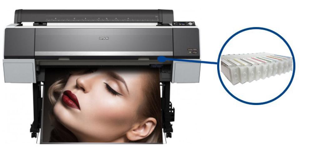 изображение Плоттер Epson SureColor SC-P9000 с ПЗК и чернилами - изображение 1