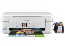 МФУ Epson Expression Home XP-345 с СНПЧ и чернилами