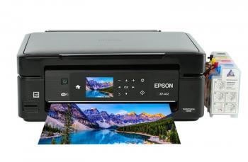 МФУ Epson Expression Home XP-432 с СНПЧ и чернилами МФУ Epson Expression Home XP-432 с СНПЧ и чернилами
