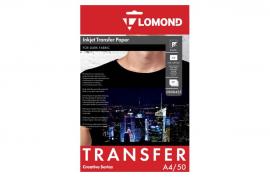Термотрансферная бумага LOMOND Transfer Paper for dark cloth A4, 140г/м2, 50 листов