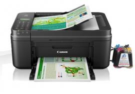 МФУ Canon PIXMA MX494 с СНПЧ и чернилами