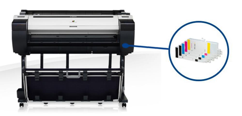 фото Плоттер Canon imagePROGRAF IPF785 с ПЗК - изображение 1