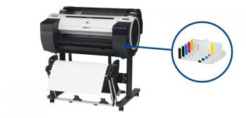 Плоттер Canon imagePROGRAF IPF685 с ПЗК и чернилами
