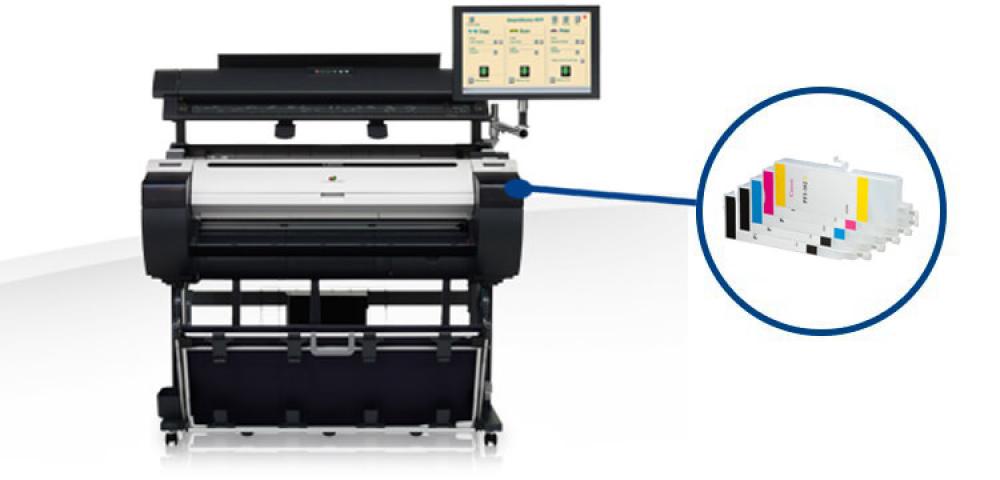 фото Плоттер Canon imagePROGRAF iPF785 MFP M40 Solution с ПЗК - зображення 1