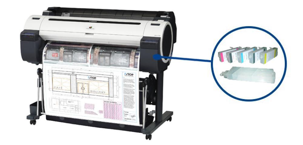 фото Плоттер Canon imagePROGRAF IPF770 с ПЗК - зображення 1