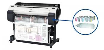 Плотер Canon imagePROGRAF IPF770 з ПЗК та чорнилом зі стендом