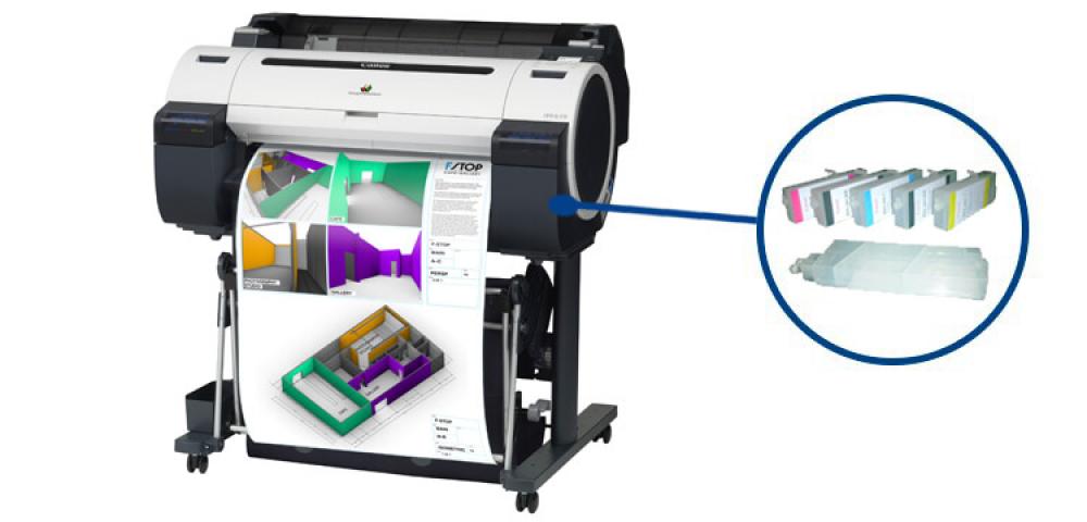 фото Плоттер Canon imagePROGRAF IPF670 с ПЗК - зображення 1