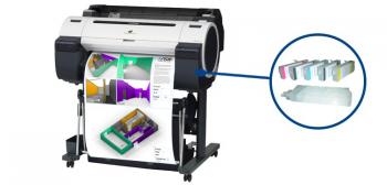 Плоттер Canon imagePROGRAF IPF670 (со стендом) с ПЗК и чернилами