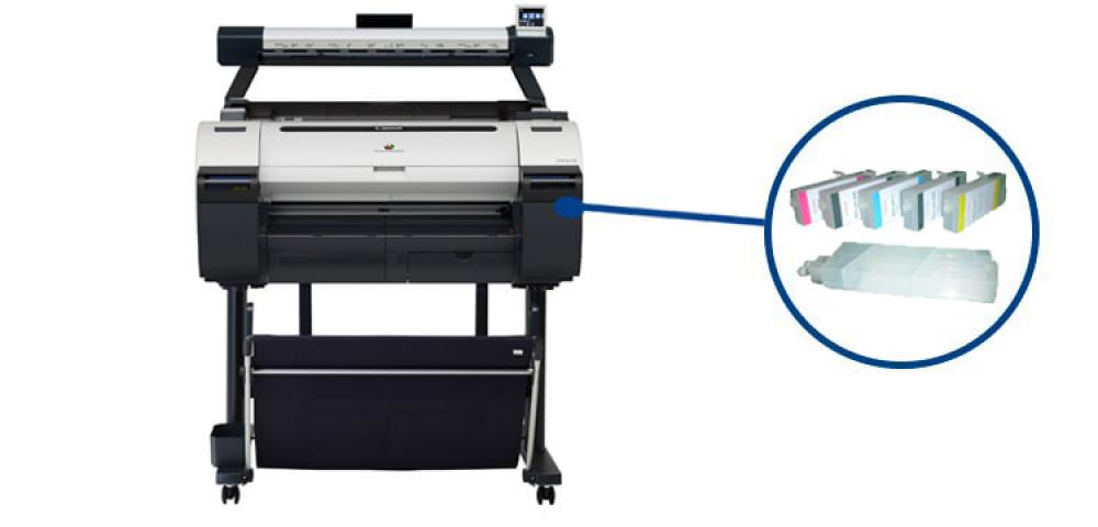 фото Плоттер Canon imagePROGRAF IPF670 MFP L24 с ПЗК - зображення 1