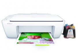 МФУ HP DeskJet 2130 с СНПЧ и чернилами