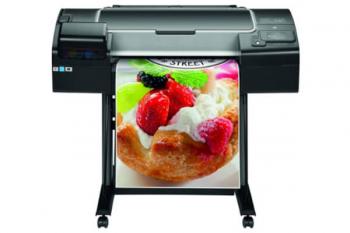 Плоттер HP DesignJet Z2600ps с СНПЧ и чернилами