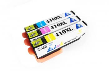 Комплект совместимых картриджей T410XL (C/M/Y) для Epson Expression Premium XP-530