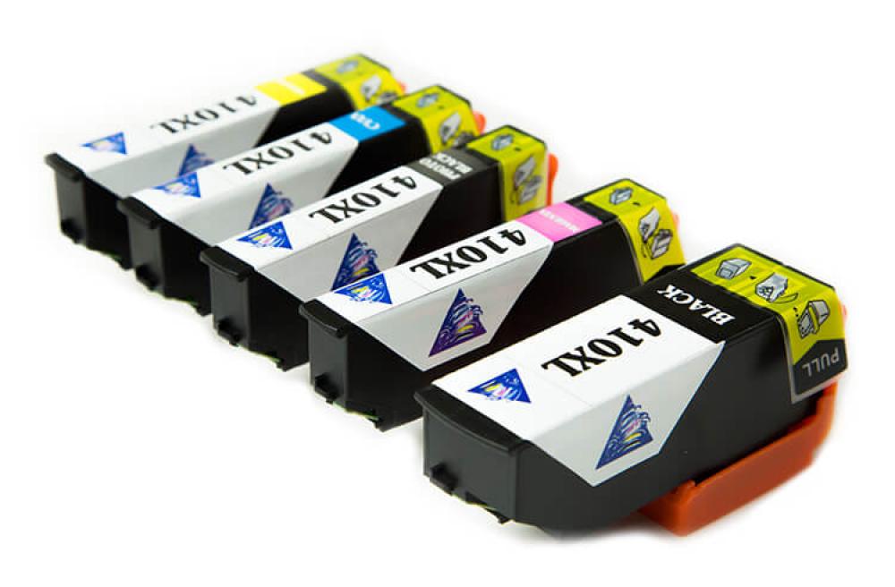 фото Комплект совместимых картриджей T410XL (C/M/Y/Pb/Bk) для Epson Expression Premium XP-530 - изображение 1