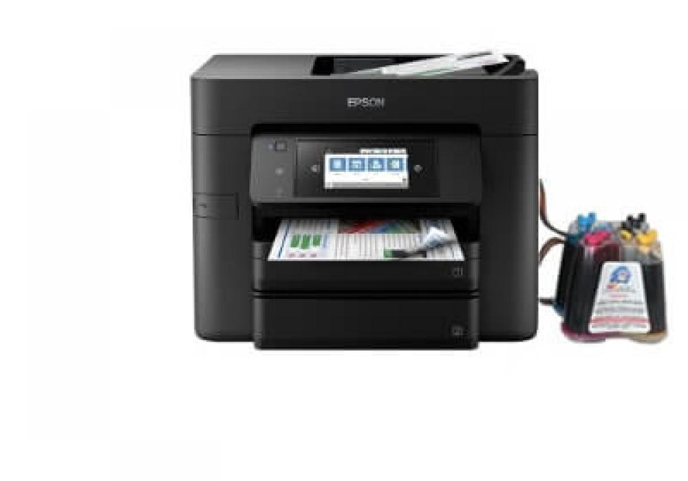 фото МФУ Epson WorkForce Pro WF-4740DWF с СНПЧ - изображение 1