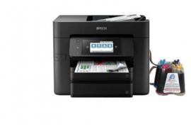 МФУ Epson WorkForce Pro WF-4740DTWF с СНПЧ и чернилами