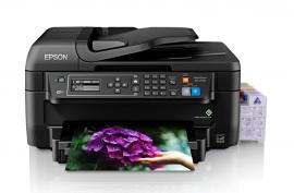 МФУ Epson Workforce WF-2750 с СНПЧ и чернилами