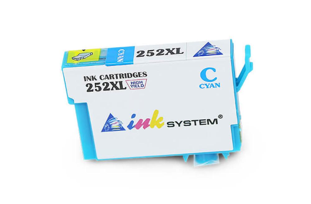 изображение Картридж совместимый Cyan (T252XL) для Epson WF-3620/WF-3640/WF-7610/WF-7620/WF-7710/WF-7720 - изображение 1